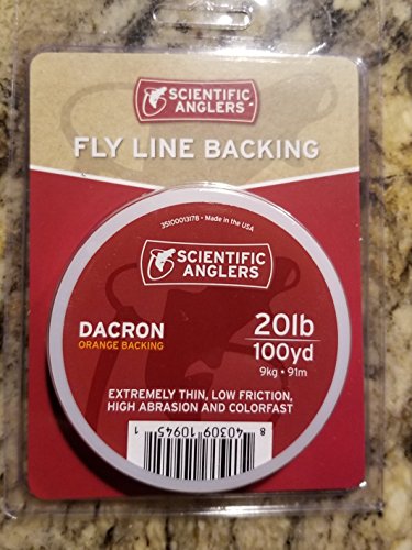 Scientific Anglers Backing Dacron Fly Line - color: Optic Green, size: 20#