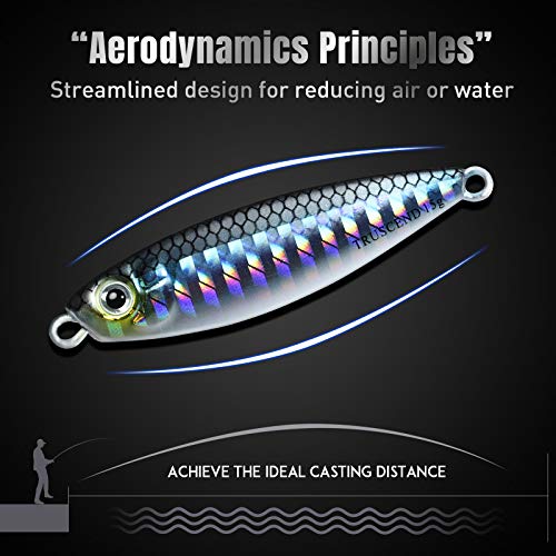 TRUSCEND Vibespinner Easy Catch Fishing Lures with BKK Hooks, Tail Spinner Baits with 4 Actions, Vibrating Swimming Flashing & Jigging for More Bites, Spoon Lures for Bass Trout Crappie Walleye Pike - color: D1-0.53oz-2.2"