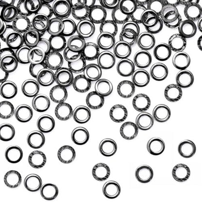 Pndeyo Fly Fishing Tippet Rings, Solid Tippet Connectors, Stainless Steel Freshwater Fishing Line Leaders - size: 40pcs 2.5mm