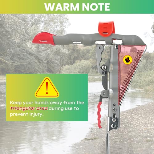 Automatic Spring Fishing Rod Holder, 2 Pack Stainless Steel Fishing Rod Stand, Adjustable Tip-Up Action for Ground Fishing