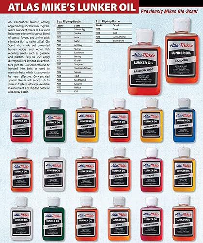 Mike's Fishing Bait Lunker Oil - color: Krill, size: 2 Fl Oz (Pack of 1)
