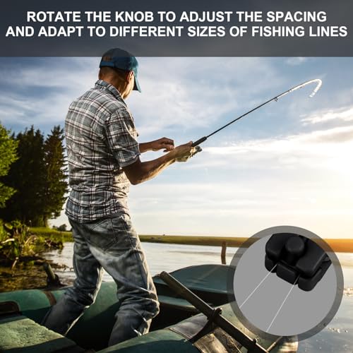 2 Pcs Fishing Downrigger Line Release Clips with Leader Snap Weight Release Clips for Anglers Trolling Casting Boat Offshore Fishing Planer Board