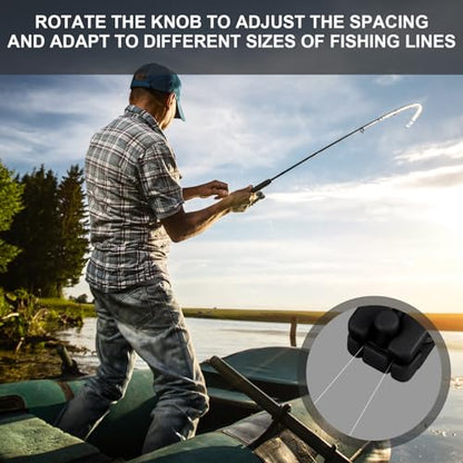 2 Pcs Fishing Downrigger Line Release Clips with Leader Snap Weight Release Clips for Anglers Trolling Casting Boat Offshore Fishing Planer Board