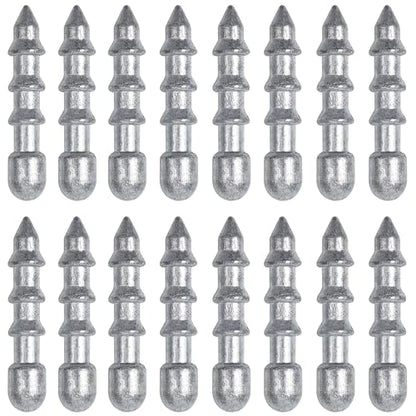 Fishing Weights Sinkers for Bass Fishing Tackle Insert Sinker for Fishing Lures Lead Fishing Nail Weight for Plastic Worm Soft Plastic Baits Neko Rig Wacky Rig Size 1/32oz 1/25oz 1/16oz 1/8oz - size: 3.5g - 25 PACK