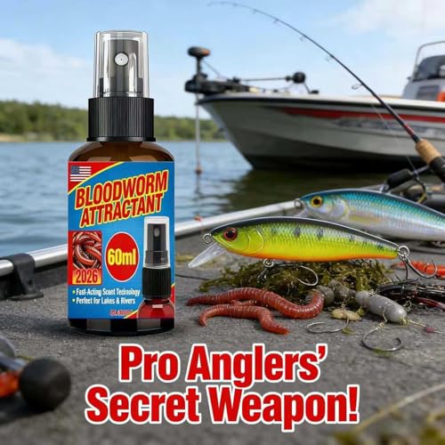 Fish Attractant 60ml Liquid Lure Attraction Additive | Scent Fish Lure Attractant Spray for Angler Beginner Fishing Carp Catfish Bass Lake River