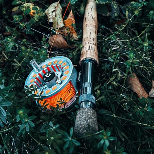 Kylebooker Large Arbor Fly Fishing Reel 3/4wt 5/6wt 7/8wt - color: Silver, size: 7/8wt