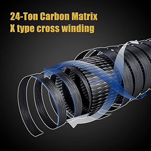 EOW XPEDITE LITE Portable Telescopic Fishing Rods & Combo, Spinning & Casting Fishing Poles, 24T Carbon Rod Blanks, Solid Carbon Tip, Split Cork Grips, Travel Rod, Combos with 5+1BB Spinning Reel - size: 6'6"-M-Fast, style: Rod- Casting