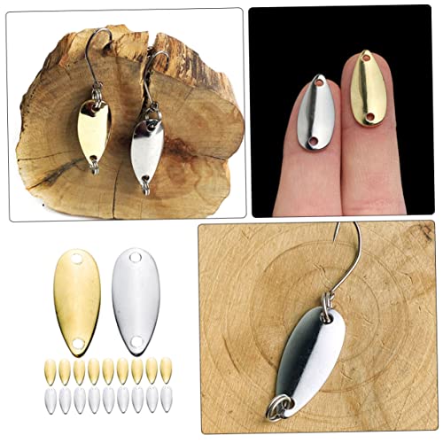 Totority Professional Salt Water Fishing Bait Creative Sinking Design Sequin Horse Mouth Single Hook Lure Set