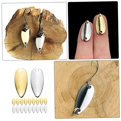 Totority Professional Salt Water Fishing Bait Creative Sinking Design Sequin Horse Mouth Single Hook Lure Set