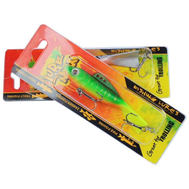 Ice Fishing Jigs Balancer Winter Fishing Lures Jigging Lures Head for Walleye Bluegill Pike Perch Ice Fishing Kits - color: 85MM 28G