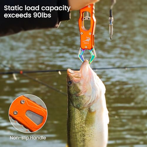 Pristis Multi-Function Fishing Tools Kit, UTA II Fishing Pliers & Metal Fish Lip Gripper, A Neat Option for Angler