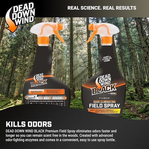 DEAD DOWN WIND Evolve Field Spray - size: 12 Fl Oz (Pack of 1), style: Premium Black
