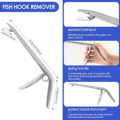 mouhike Fishing Tool Kit Fishing Pliers, Fish Lip Gripper, Fishing Hook Remover, Handheld Digital Fishing Scale, Ice Fly Fish Pliers Fishing Gear Accessories Fishermen Gift (Battery Not Included) - color: Silver+Black, style: 7pcs_Tools(Battery Not Includ