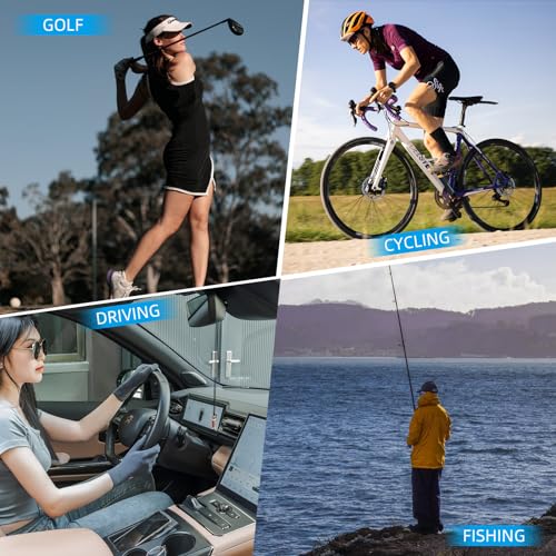 ROCKBROS UV Protection Gloves Soft Thin Women’s Sunscreen Gloves Anti-Skid Ice Silk Gloves with Removable Fingertips for Cycling Driving Running - color: grey