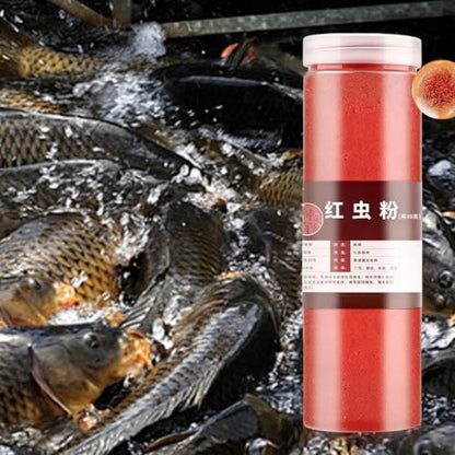 Fishing Bait Additive Powder,250g Red Worm Enhancer | Smell Fish Attractant Baits,for Trout Carp Bass Shellfish Outdoor Fishing Freshwaters Seawater Camping Kayak Lake River