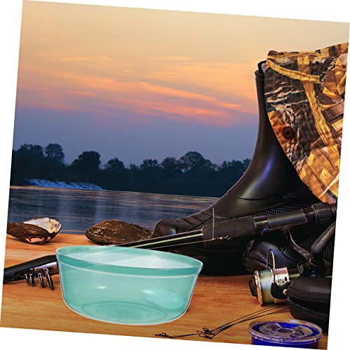 Fish Food Bait Basin Carp Fishing Bucket Fishing Bait Lure Hook Storage Case Pantry Carp Rod Convenient