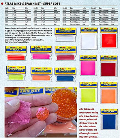 Atlas Spawn Nets Parent - color: Chartruese, size: 3" Squares