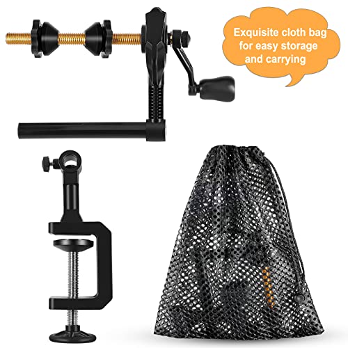 PLUSINNO Fishing Line Spooler For Fishing Reels, Fishing Gear And Equipment Gift For men With Unwinding Function Versatile for Thick & Thin Rods, Works with Spinning Reel, Cast Reel Without Line Twist - style: Table Clamp Spooler
