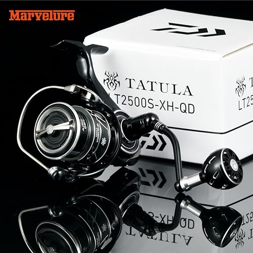 Power Handle Compatible for Daiwa Fuego LT, Ballistic LT, Tatula LT, Exceler LT 1000-4000 Spinning Reel Replacement Handle - size: For Tatula LT / Exceler LT 1000-4000, style: Elite