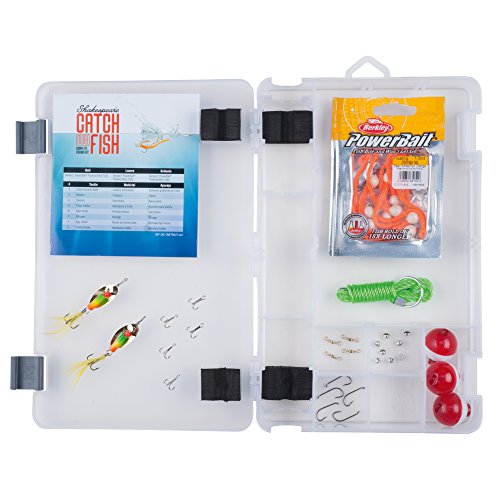 Shakespeare Catch More Fish Spinning Reel and Fishing Rod Combo with Kit - color: Trout, style: Old Model