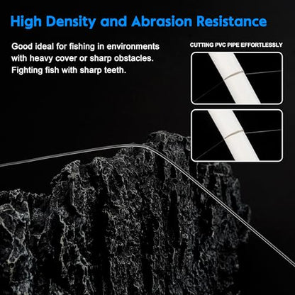 Nylon Fishing Leaders,12/24pcs Nylon Mono Wire Leader Line with Swivel Snaps Lures Rig or Hooks Connect Tackle High Strength Fishing Leader Line for Saltwater Freshwater 20lb/30lb/40lb/50lb - size: 30LB