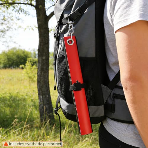 Conskyee 43.31in Folding PVC Fish Ruler – Waterproof & Portable Fishing Measurement Tool for Saltwater & Freshwater