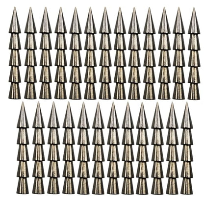 Reaction Tackle Tungsten Nail Weights for Bass Fishing - Insert Sinkers for Wacky Rig, Neko Rig and Soft Plastic Lures - Freshwater and Saltwater - 25-Pack - size: 1/8 Oz