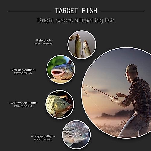 DONQL Spoon Fishing Lures, Metal Fishing Spoon Lures Hard Baits Saltwater Fishing Lures Spinner Baits Fish Treble Hooks Tackle Salmon Bass - color: Set A