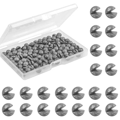 Removable Split Shot Fishing Weights, Fly Fishing Line Sinkers Reusable Clip On Weights Freshwater Saltwater Fishing Sinkers - style: 3g-100pcs
