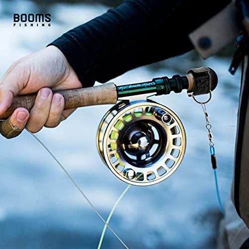 Booms Fishing RB1 Rod Tie Belts Pole Straps, Fit for Kayak Paddle Leash and Fishing Pole Tether - size: S_4.5"