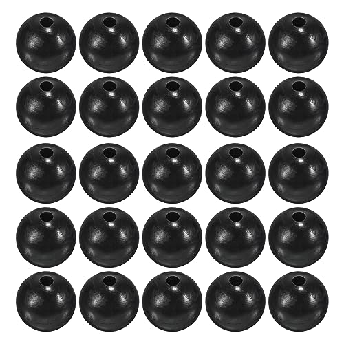 M METERXITY Glow Fishing Beads - Plastic Luminous Round Bait Egg Lure Rig Apply to Outdoor Tackle Tool - size: 7mm