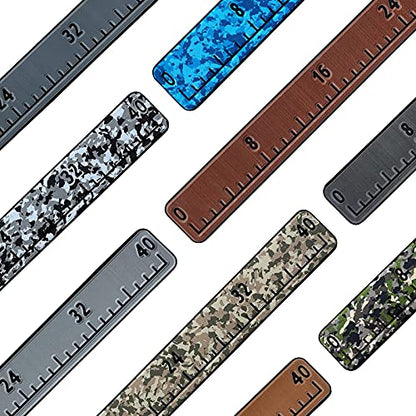 KXKZREN Foam Fish Ruler with Strong Self Adhesive Backing 32" 40" Waterproof Fishing Measuring Tool for Fishing Boats, Bass Boat, Kayak - color: Jungle