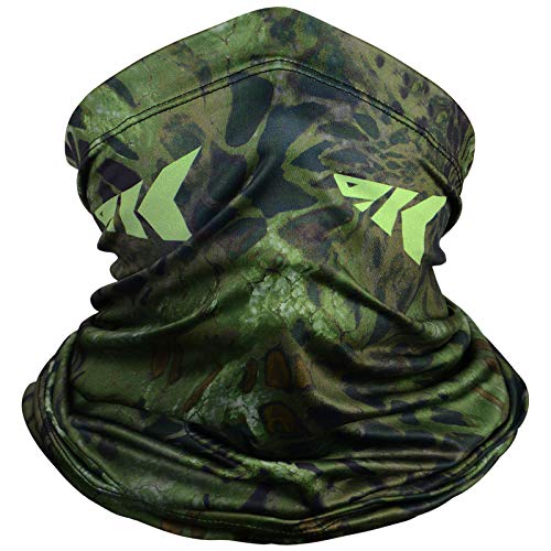 KastKing Sol Armis Neck Gaiter - UPF 50 Face Mask - UV Sun Protection Mask for Men & Women, Fishing, Hiking - color: I: Ambush (Size: 19"x9.5")