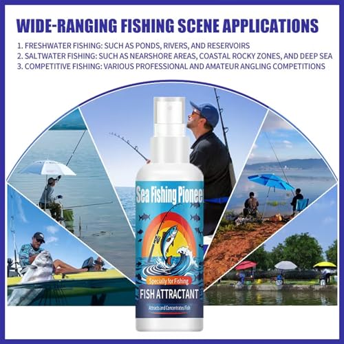 Trout Bait 100ML Concentrated Liquid Spray | Concentrated Fishing Bait for Pond Lake Seaside Water Trolling Outdoor Beginner Professional Lover
