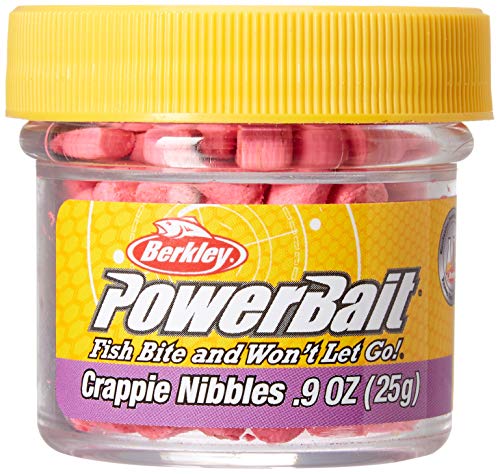 Berkley PowerBait Crappie Nibbles Dough Fishing Bait - color: Pink