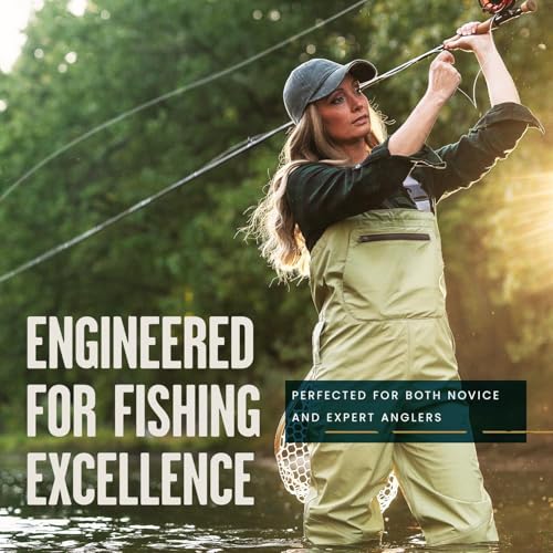 Moonshine Rod Company Fast Action Fly Fishing Rod – Carbon Fiber Graphite Rod with Zippered Travel Case – Drifter II, Vesper, Epiphany ESN, Outcast, Phantom & Rambler Series - 2WT up to 12WT Rods - size: 3WT- 7'6, style: Trout Fishing