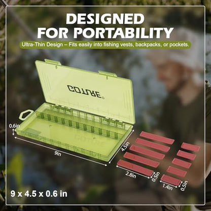Goture 215pcs Fishing Tackle Kit with Ultra-Slim Organizer Box, Complete Terminal Tackle Set Includes Fishing Hooks, Sinkers Weights, Swivels, Snaps and Beads for Freshwater Bass Trout Fishing Gear - style: 215Pcs - Hooks & Accessories
