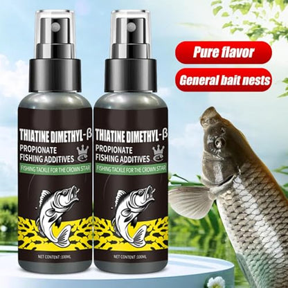 DMPT Fishing Scent Additive - Lure Enhancer, Liquid Formula | Organic Flavor Booster, Natural Feeding Stimulant with Strong Odor During Outdoor Carp Casting & Riverbank Trout Attraction Under Various