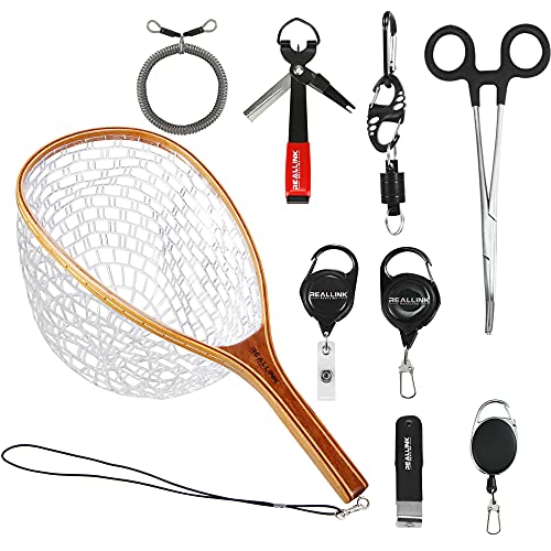 Fly Fishing Tools Kit and Accessories Combo Kits, Fishing Quick Nail Knot Tying Tool, Hook Remover Forceps and Pliers, Stainless Steel Salmon and Trout Multiple Fishing Set Gear Tool Assortment - style: 9 in 1 Combo