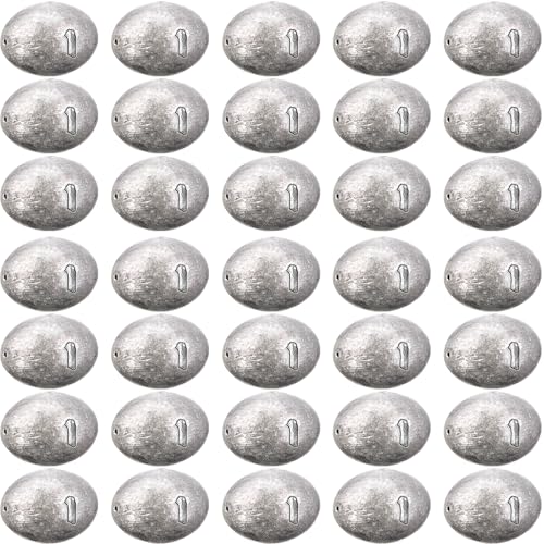 Egg Fishing Sinker Weights Kit Egg Weights Rig Drop Bass Casting Fishing Sinkers Saltwater Freshwater Gear Tackle - size: 1oz