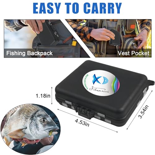 Fishing Accessories Fishing Tackle Box with Tackle Included, Fishing Hooks Bobbers Swivels Sinker Weights Fishing Gear Set Equipment for Bass Trout - style: 160pcs Kit