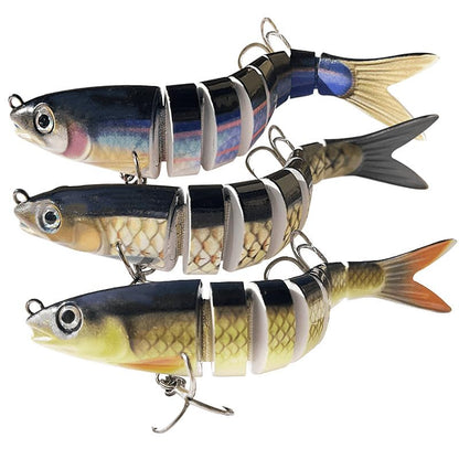 Fishing Lure Kit Ultimate, 5Pcs Fishing Baits Lures for Bass Trout, Fishing Tackle Box with Tools, Complete Fishing Gear and Equipment for Beginners and Pros