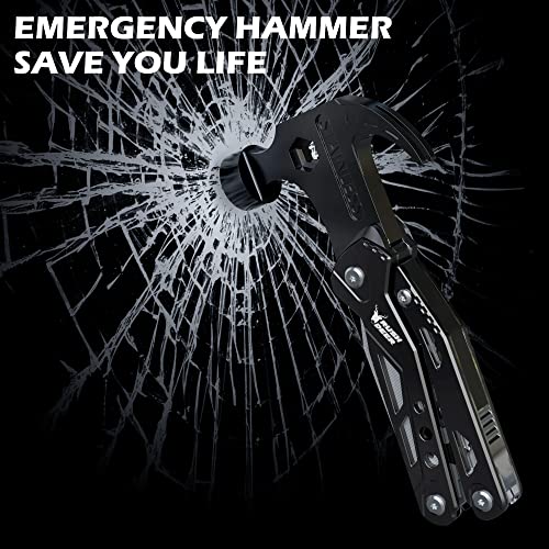 RUSH DEER 14-in-1 Multitool, Valentines Day Gifts for Men Dad Gifts, Mini Hammer Multitool, Small Hammer Tool, Survival Gear and Supplies, Christmas Gift for Boy Husbands - style: Best Gift Idea