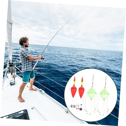 Luminous Fishing Float Tackle for Silver Carp Bighead Carp Durable Bait Cage Easy to Replace for Outdoor Fishing Enthusiasts