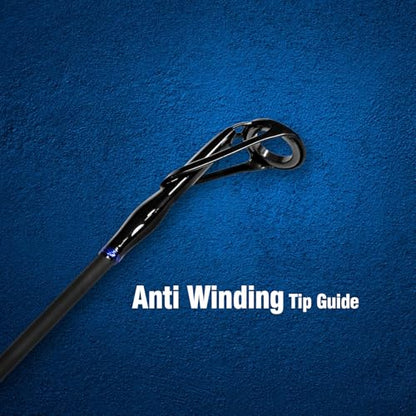 Fiblink Surf Spinning Fishing Rod, 2-Piece/3-Piece Travel Saltwater Surf Fishing Pole - style: 13'-3pc