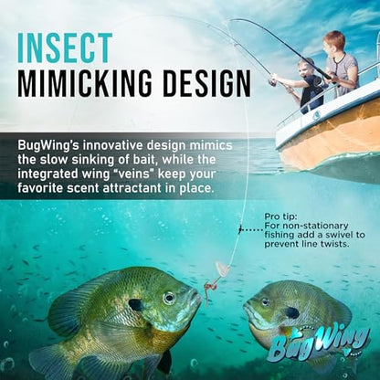 Panfish Lures 6PK | Prevents Swallowing The Hook | Easy Unhooking | Attracts Crappie, Sunfish, Bluegill, & Other Small Mouth Fish - color: Chartreuse, Pearl White, Black