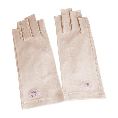 FGSS Summer Sunblock Gloves UV Protection Non-Slip Touchscreen Driving Gloves for Women Cyling Riding Outdoor - color: Apricot-style 1