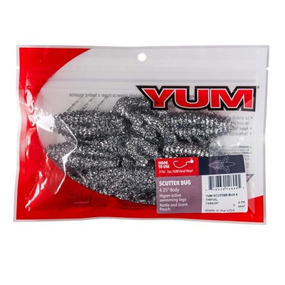 Scutter Bug - color: Tenfoil, size: 4.5"