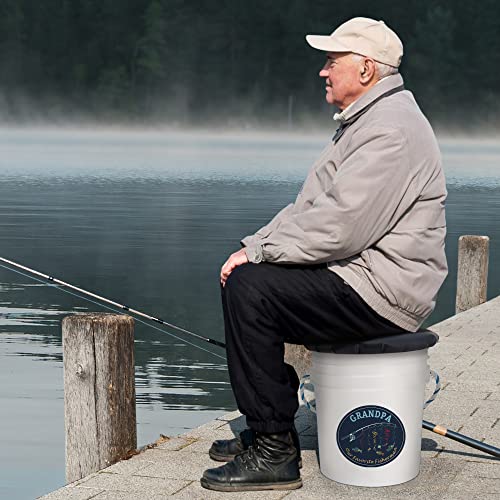 Let's Make Memories Custom Fishing Pail-for Him - size: Adult, style: Fan Club