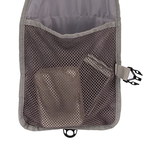 Allen Company Ultra-Light Gallatin Strap Pack Fishing Vest, Fits up to 4 Tackle/Fly Boxes, 14 Accessory Pockets - color: Gray/Lime